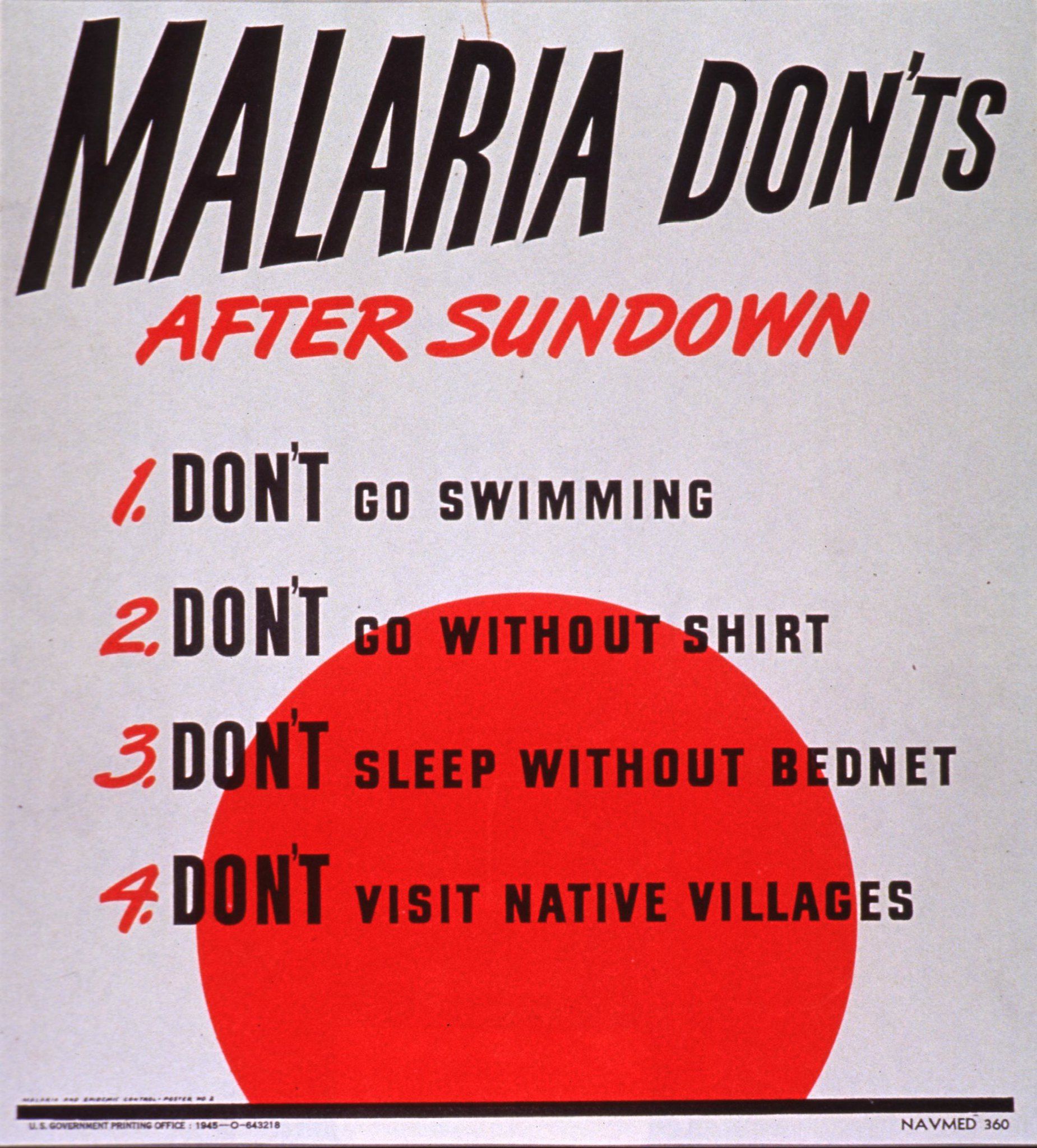 Malaria Donts SimpleMed Malaria Donts SimpleMed