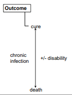 Outcome of Infection Model SimpleMed Outcome of Infection Model SimpleMed